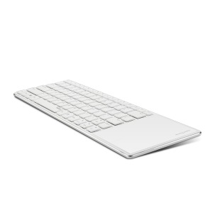 Rapoo Bluetooth 3.0 Ultra-slim Keyboard + touchpad - white