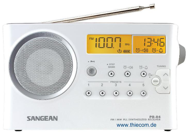 Image of SANGEAN package PR-D4