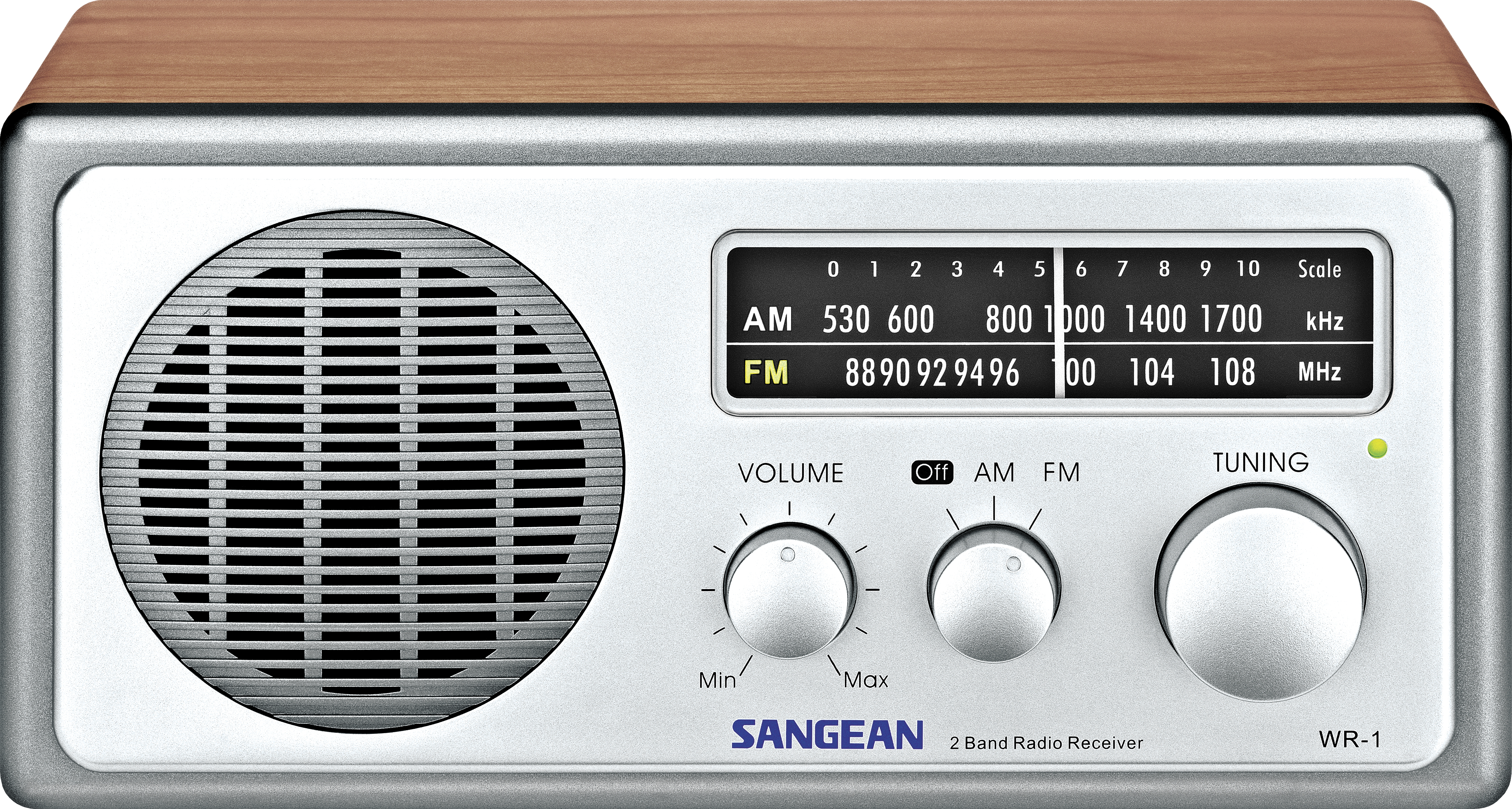 Portable Radio Sangean WR-1 - Walnoot 4711317990446