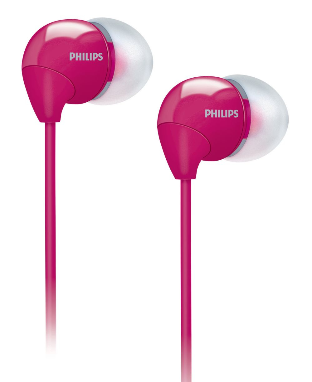 Image of Philips Headphone She3590 Pink
