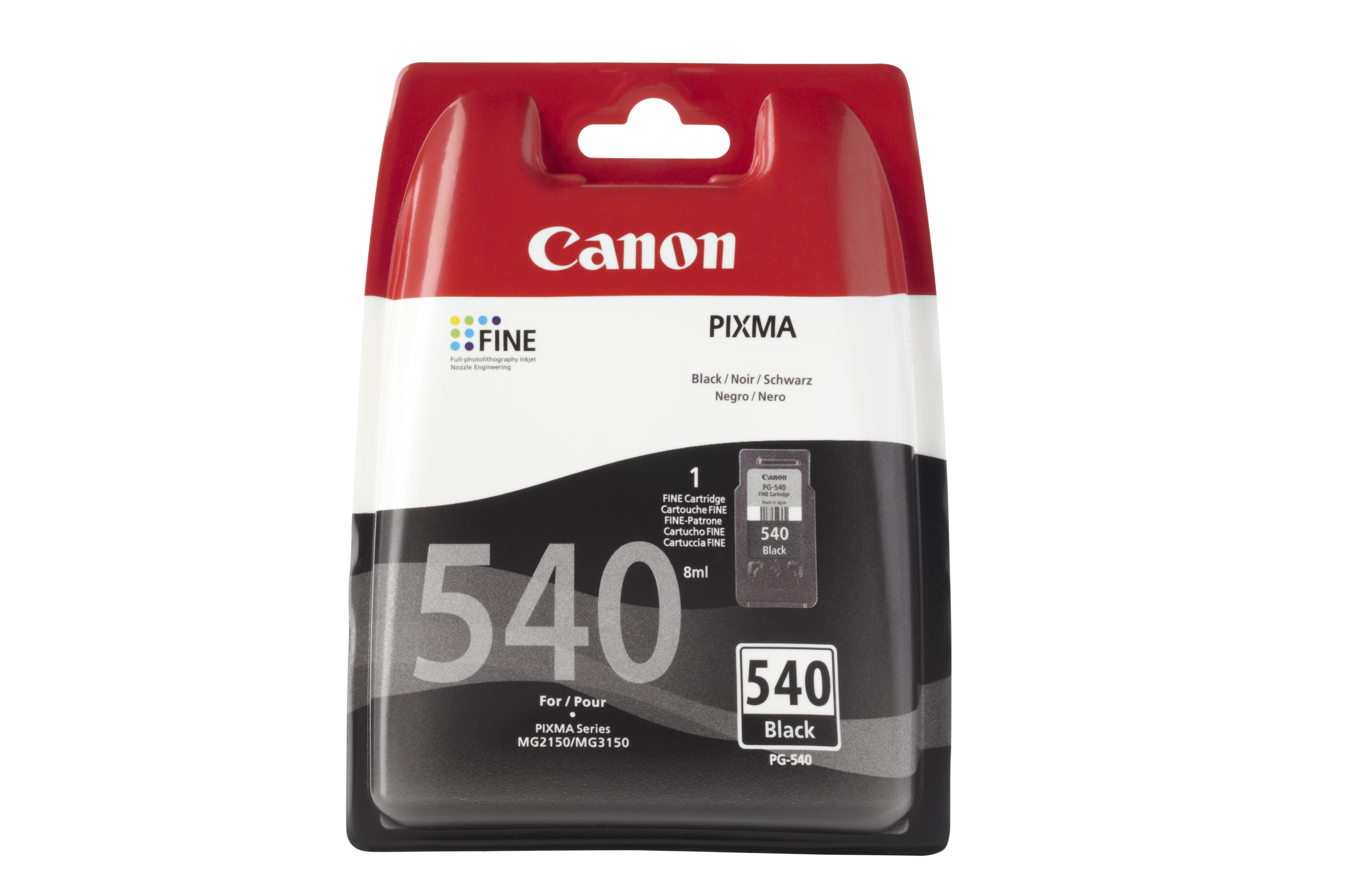 Image of Canon Ink Cartridge PG-540 Black W/O SEC