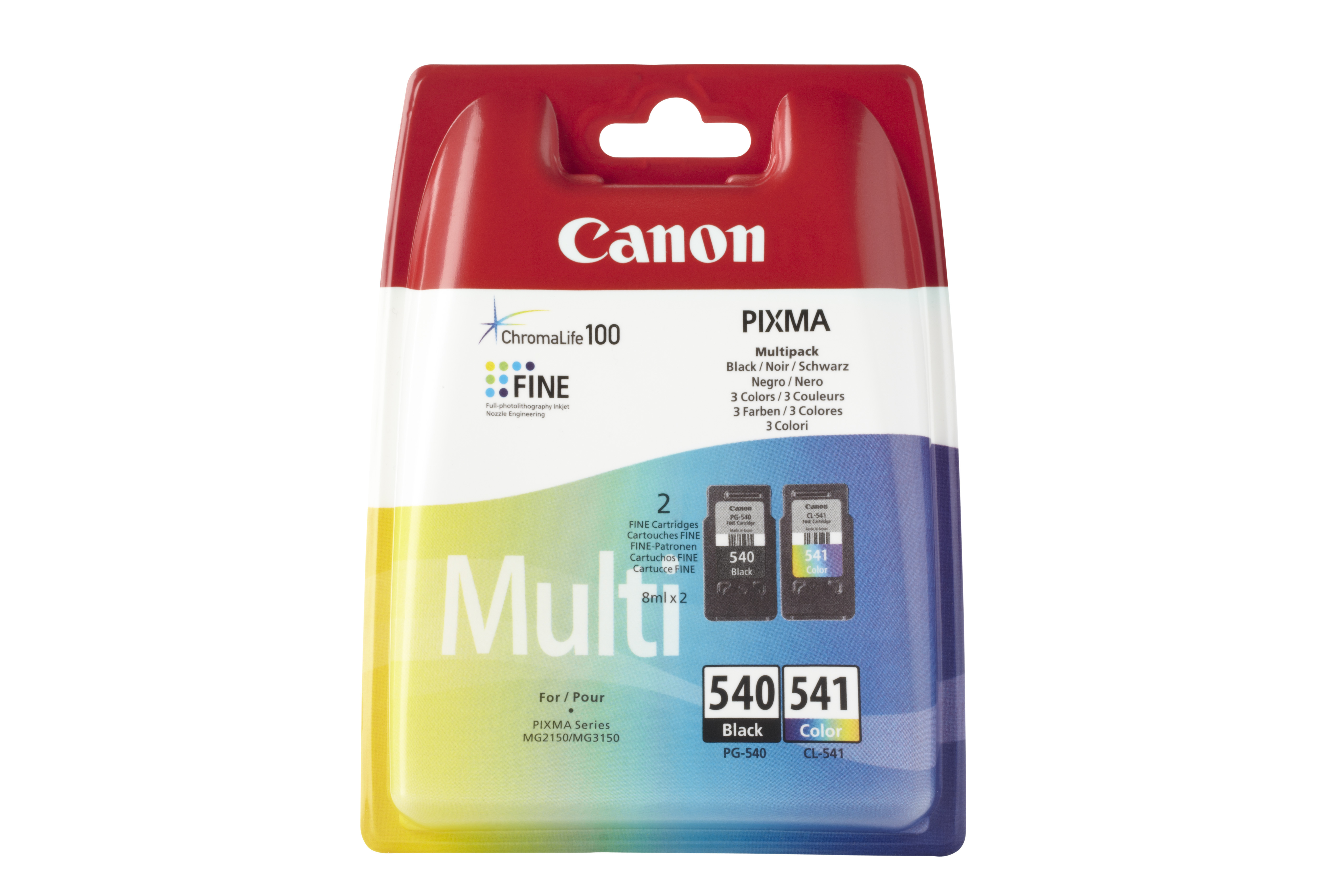 Image of Canon Ink Cartridge PG-540 / CL-541 Multipack