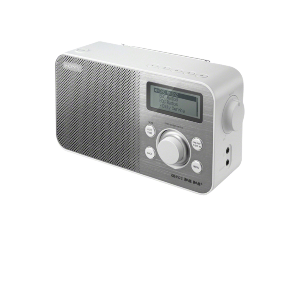 Portable Radio Sony XDRS60DBPW wit 4905524921113