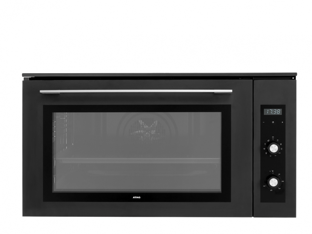 Image of ATAG OX 9570 G Multifunctionele Oven 90 cm Zwart Glas