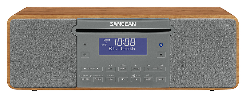 Image of DAB+ Tafelradio Sangean DDR-47 BT AUX, CD, DAB+, SD, FM, USB Hout