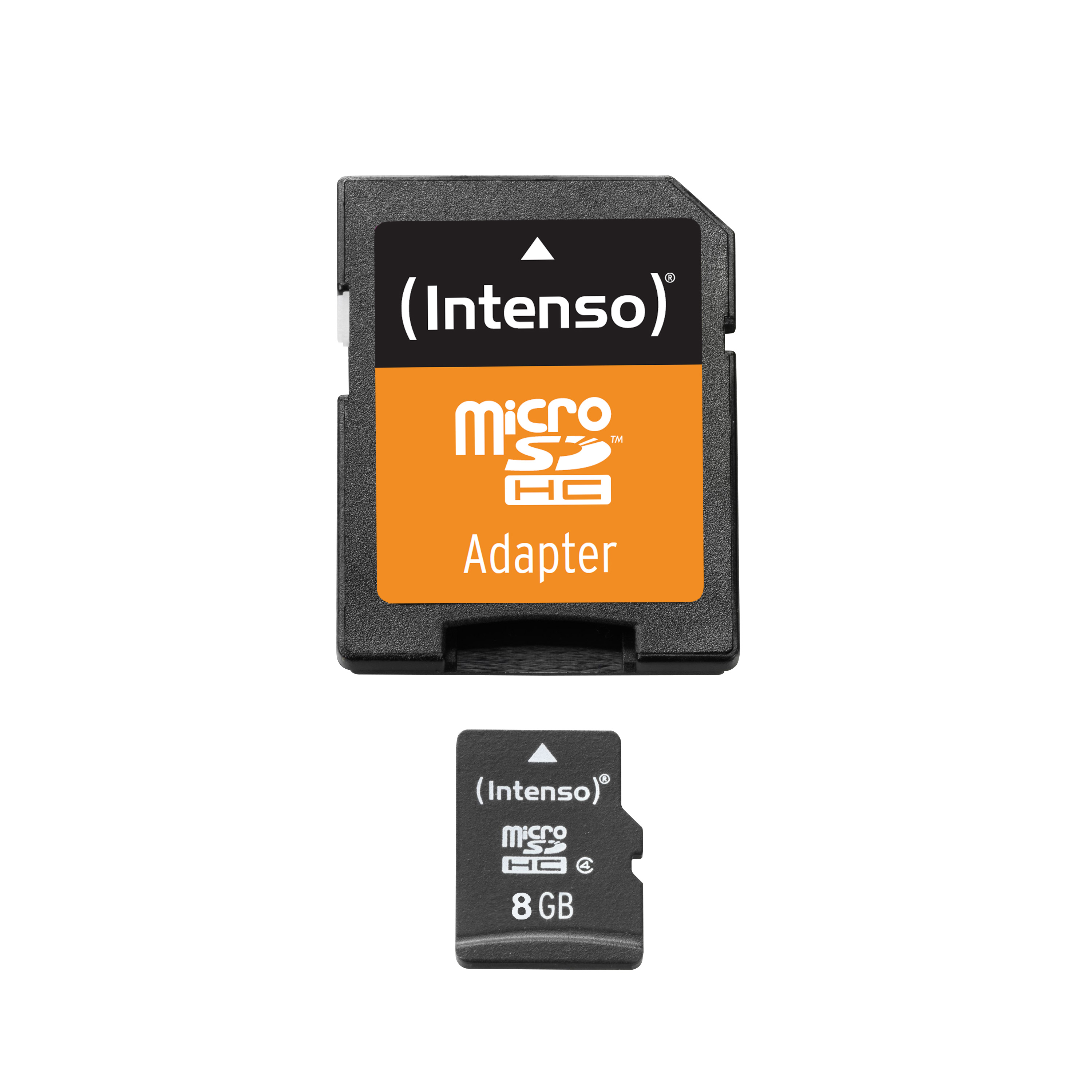 Image of Intenso 8 GB microSDHC-card 8 GB microSDHC-kaart Class 4 incl. SD-adapter