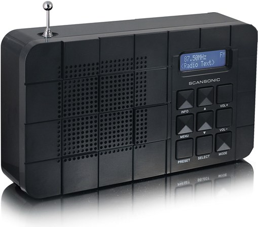 Portable Radio Tangent DA18 Black 5705656471109