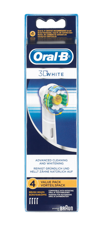 Image of EB 3D White 4er - Toothbrush for shaver EB 3D White 4er
