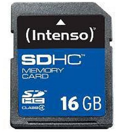 Image of Intenso 16GB Secure Digital Card SDHC SDHC-kaart 16 GB Class 4