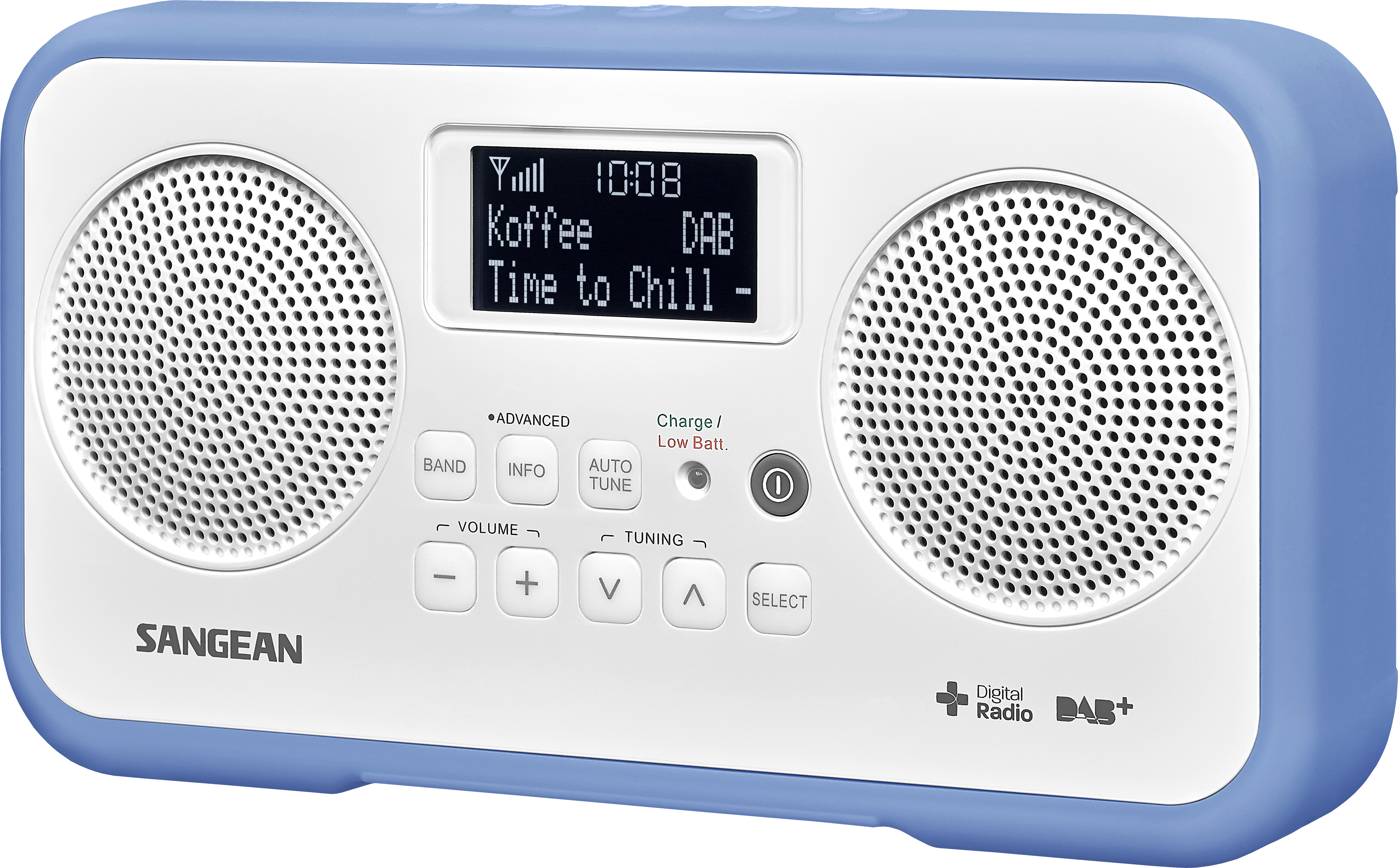 Image of Sangean DPR-77 DAB blauw