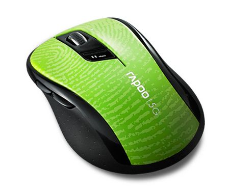 Image of Rapoo 7100p Wireless Ergonomic 5GHZ Mouse Grey