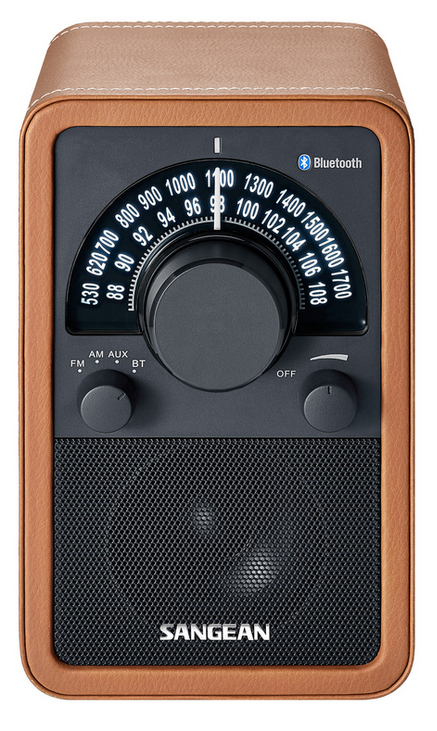 Image of Sangean Radio WR-15BT 6.5W, FM, Bluetooth (bruin)