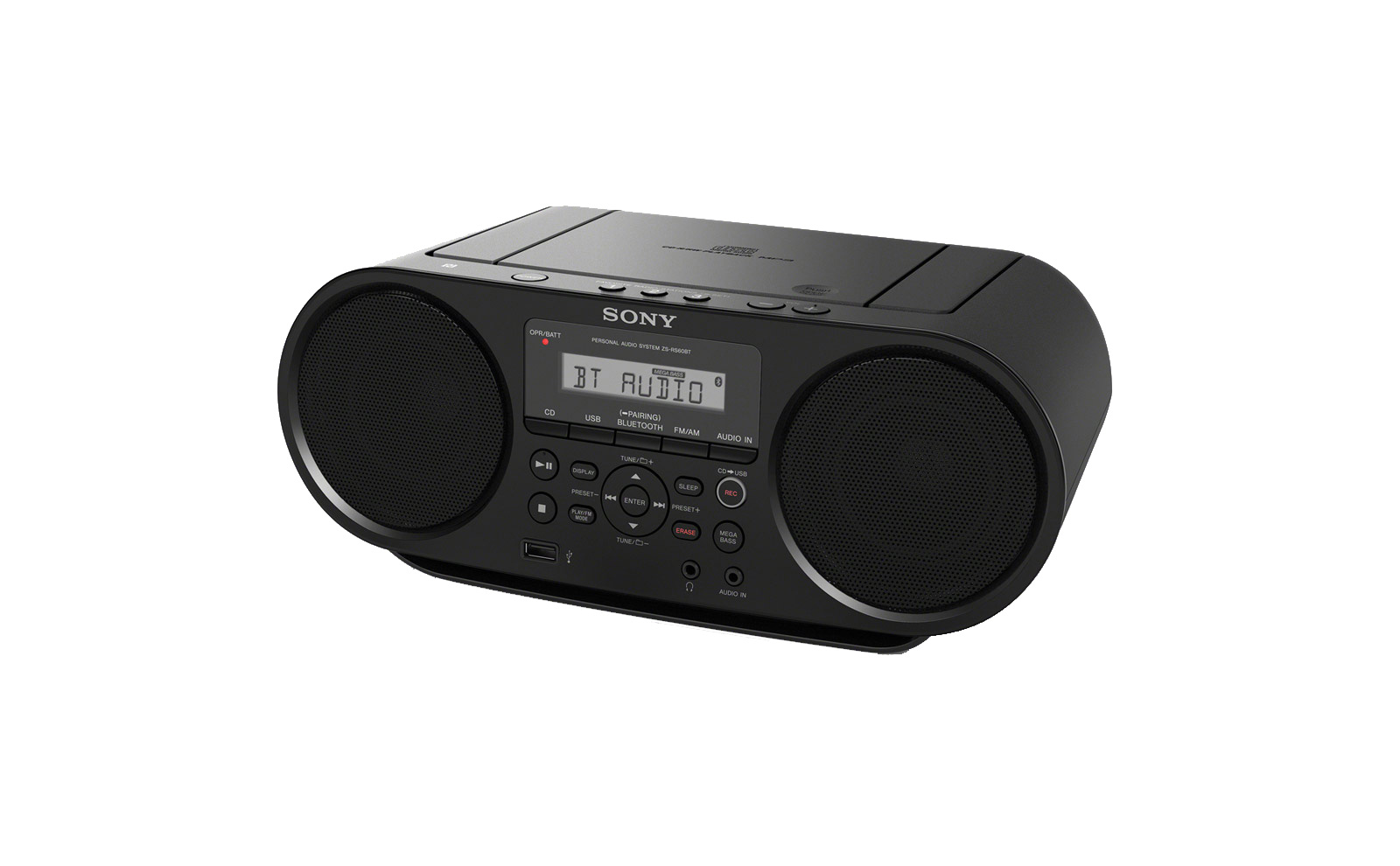 Portable Radio Sony ZS-RS60BT CD-boombox met Bluetooth 4905524992465