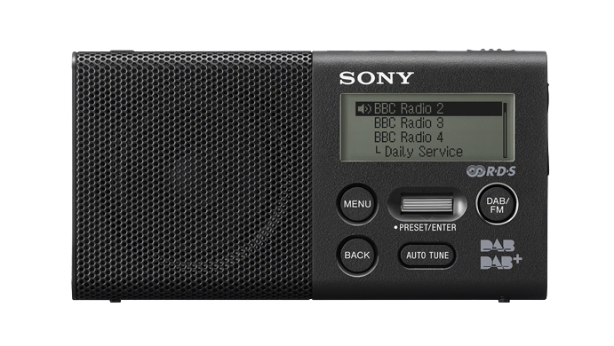 Portable Radio Sony XDRP1DBP Zwart 4905524991918