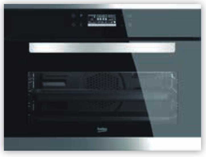 Image of Beko BCM 15500 XG Oven Multifunctie oven Compact INOX - A+