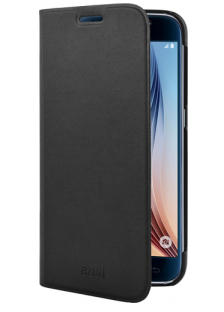 Image of Azuri Booklet Ultra Thin met cardslot voor Samsung G920 Galaxy S6 zwart