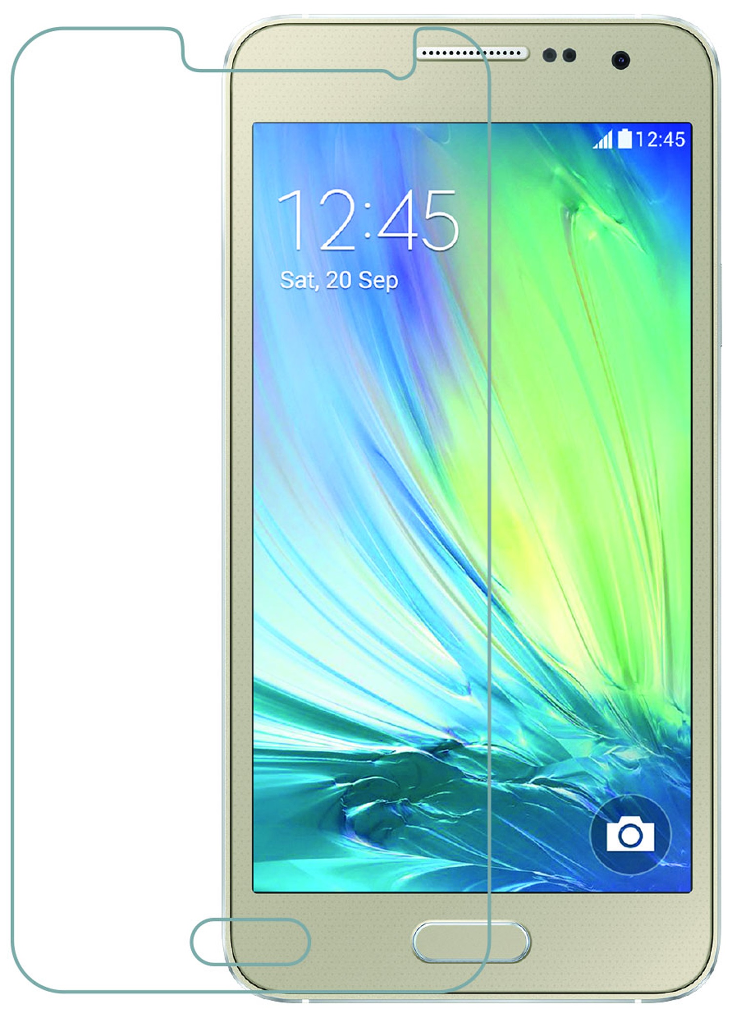 Image of Azuri screen protector Tempered Glass voor Samsung Galaxy A3