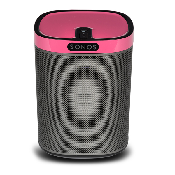 Image of Flexson ColourPlay Skin Flexson ColourPlay Skin Sonos PLAY:1 Candy Pink Gloss Roze voor Sonos Play : 1