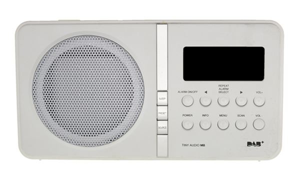 Portable Radio Tiny Audio Audio M8 DAB RADIO wit 7090011007825