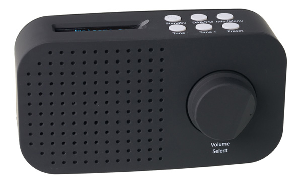 Portable Radio Tiny Audio Audio AMI DAB RADIO zwart 7090011010528