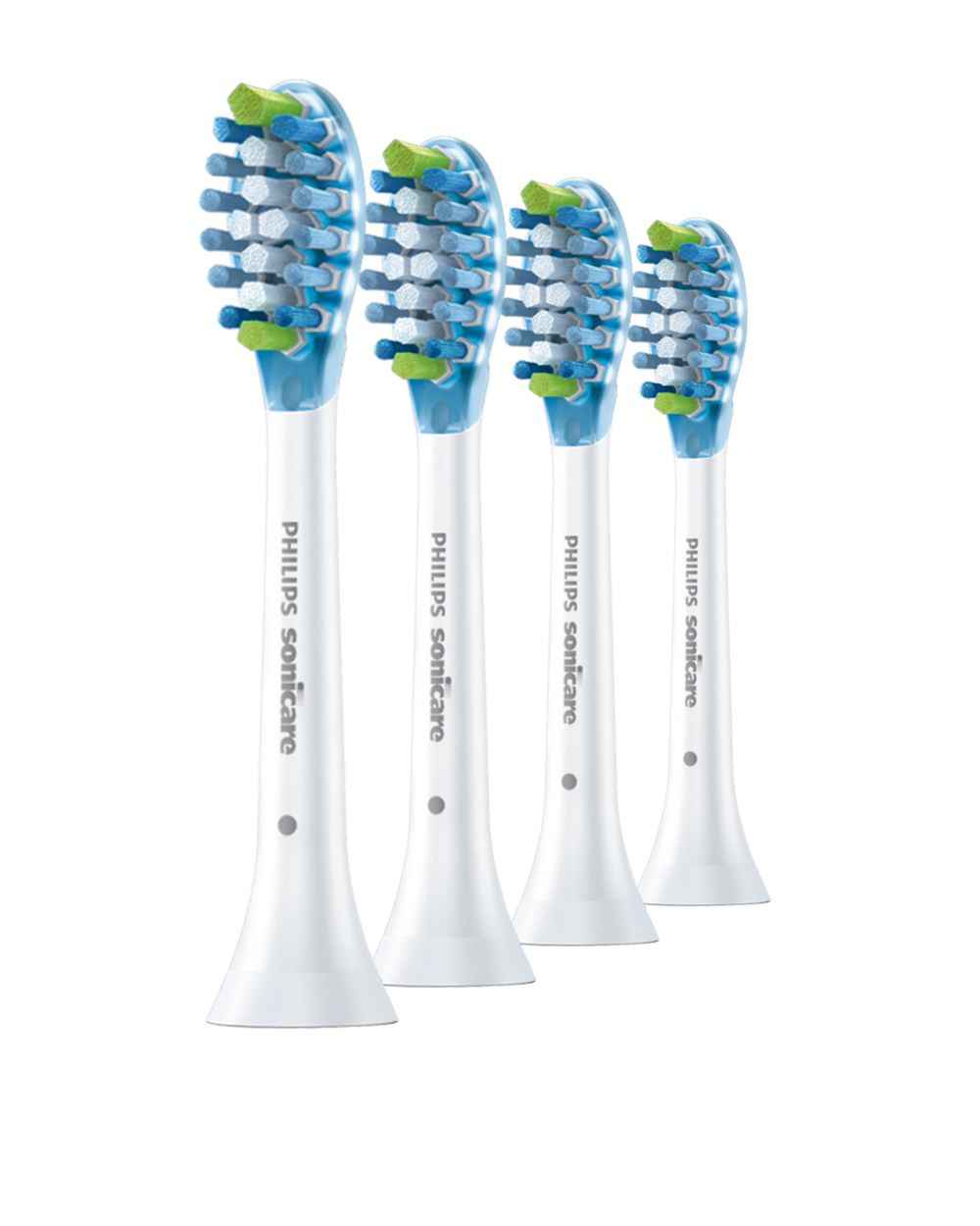Image of Opzetborstel voor elektrische tandenborstel Philips Sonicare Adaptive Clean 4 stuks Wit