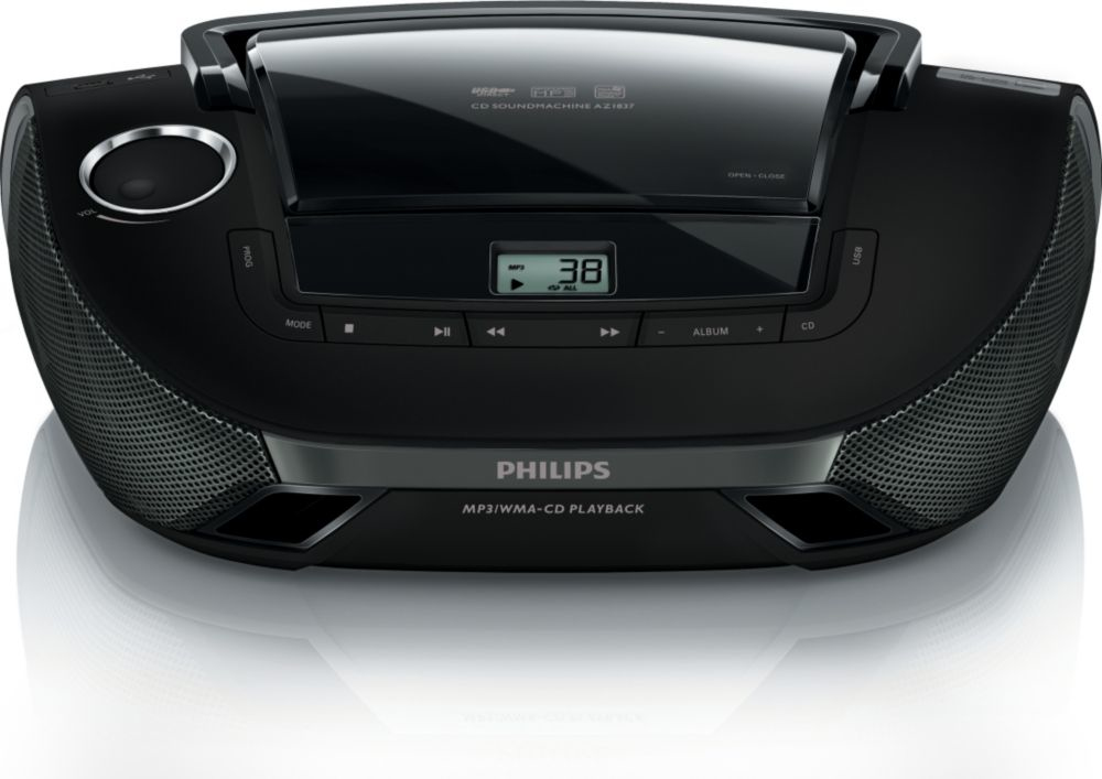 Image of Phil. Radio/CD Sp. AZ-1837/12 USB Playback CD Soundmachine