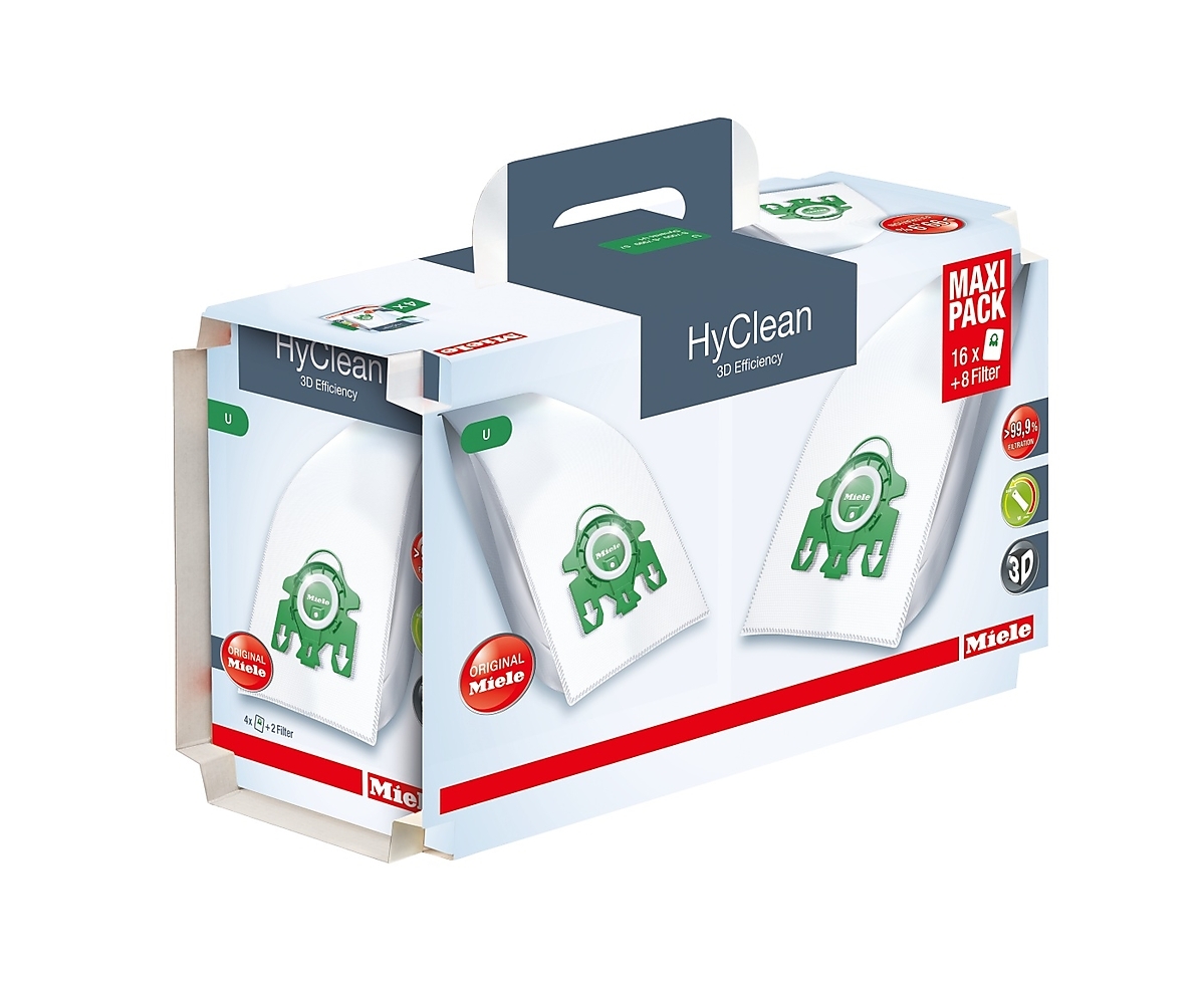 Stofzuiger accessoires Miele Maxipack HyClean Efficiency 3D U 4002515593318
