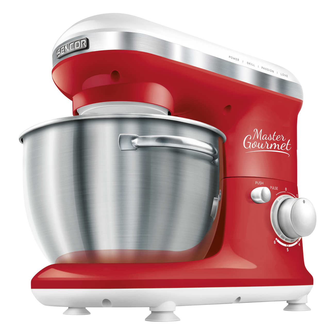 Image of Sencor keukenmachine STM 3624RD - rood