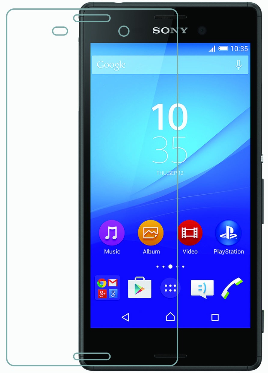 Image of Azuri screen protector Tempered Glass - voor Sony Xperia M4