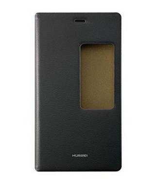 Image of Huawei viewflipcover-zwart-voorP8 zwart