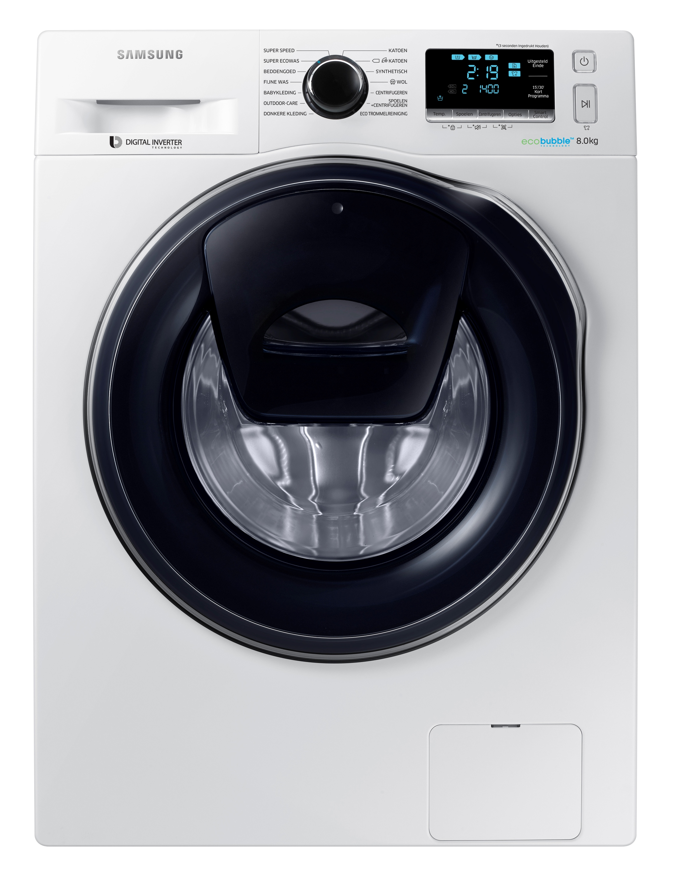 Image of Samsung WW80K6404QW/EN wasmachine