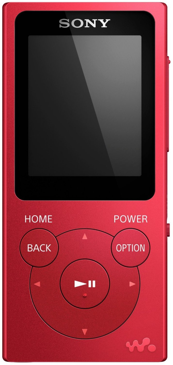 Image of MP3-speler, MP4-speler Sony Walkman NW-E394R 8 GB Rood