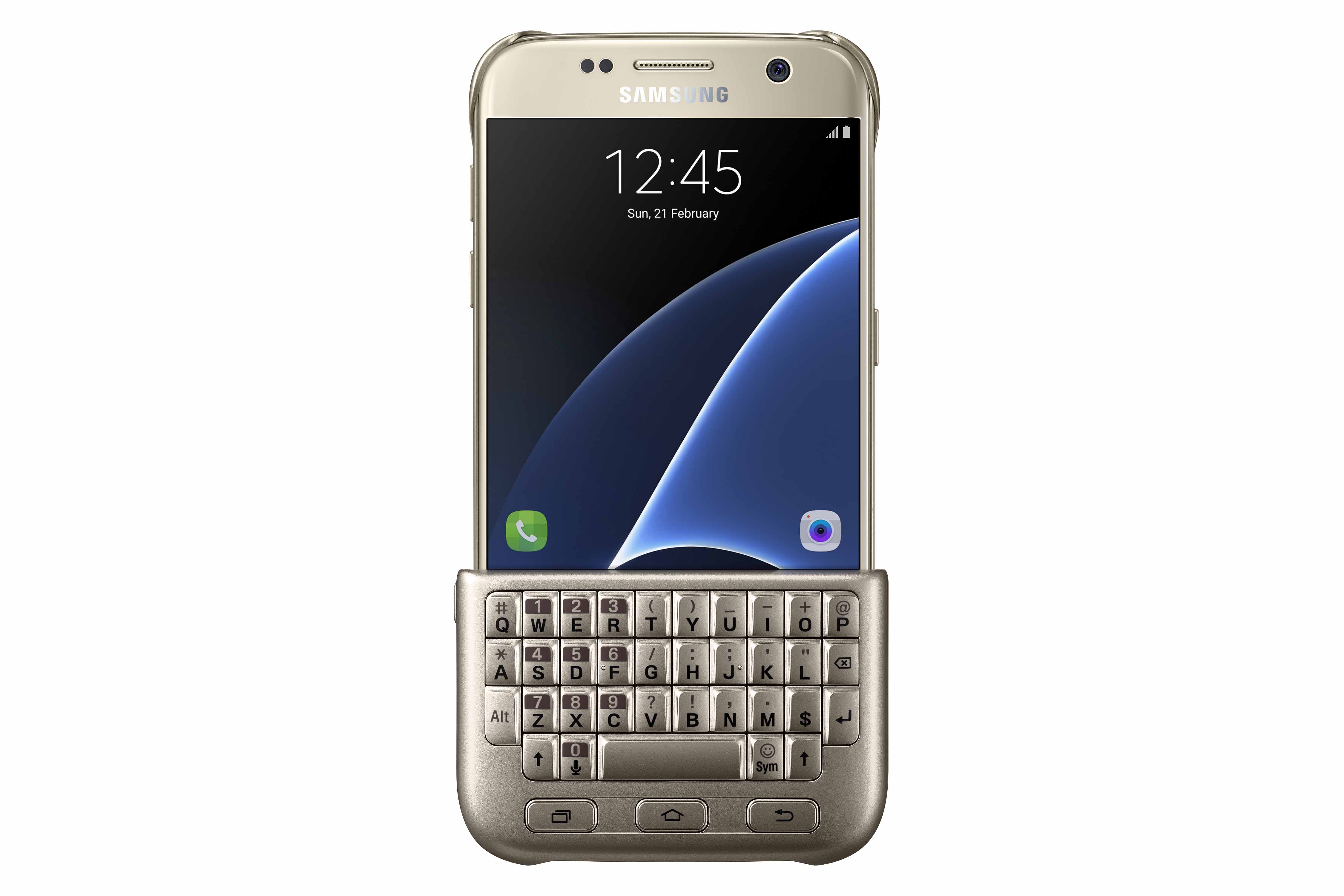 Image of Keyboard Cover voor de Galaxy S7 - Goud