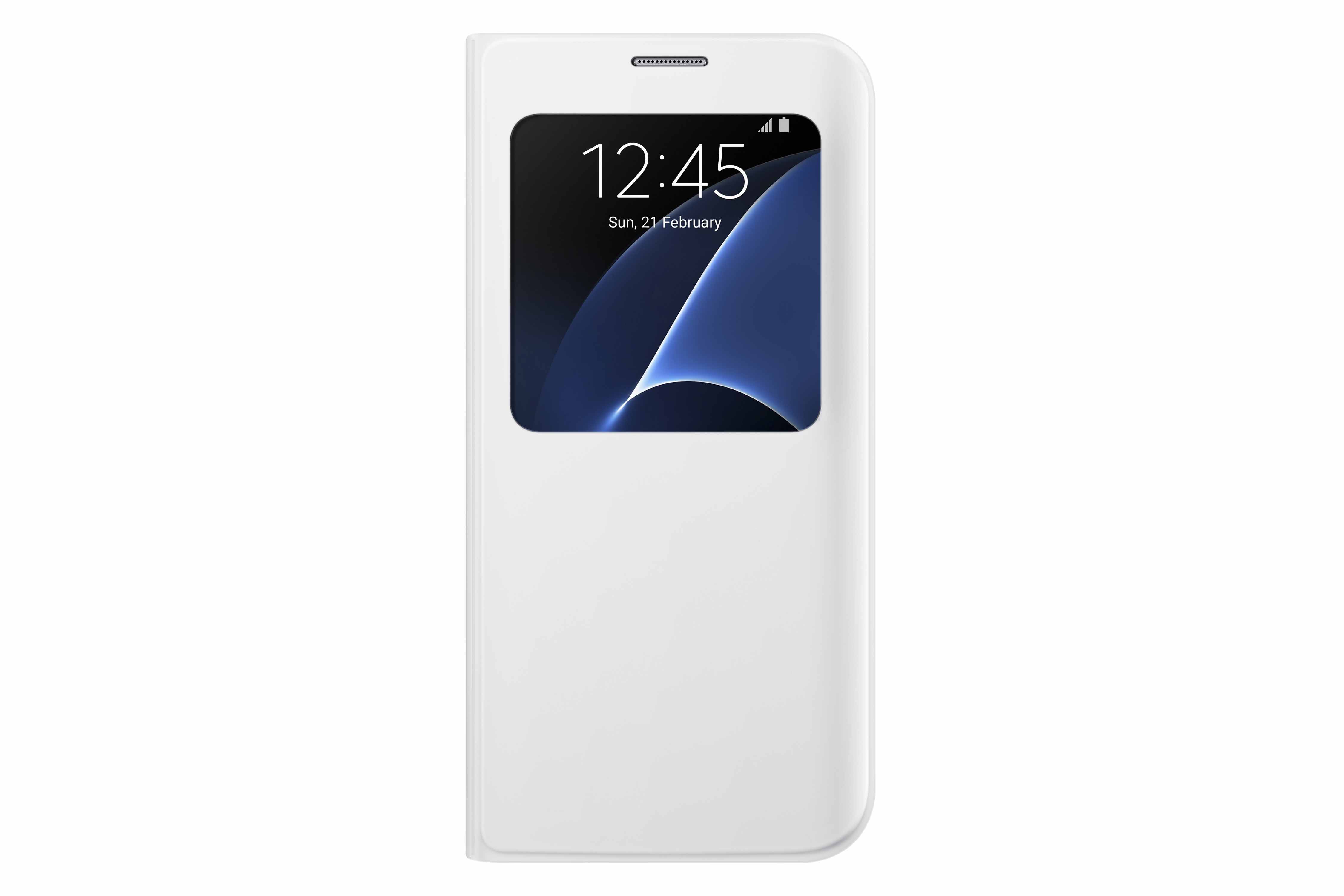 Image of originele S View Cover voor de Samsung Galaxy S7 Edge - Wit