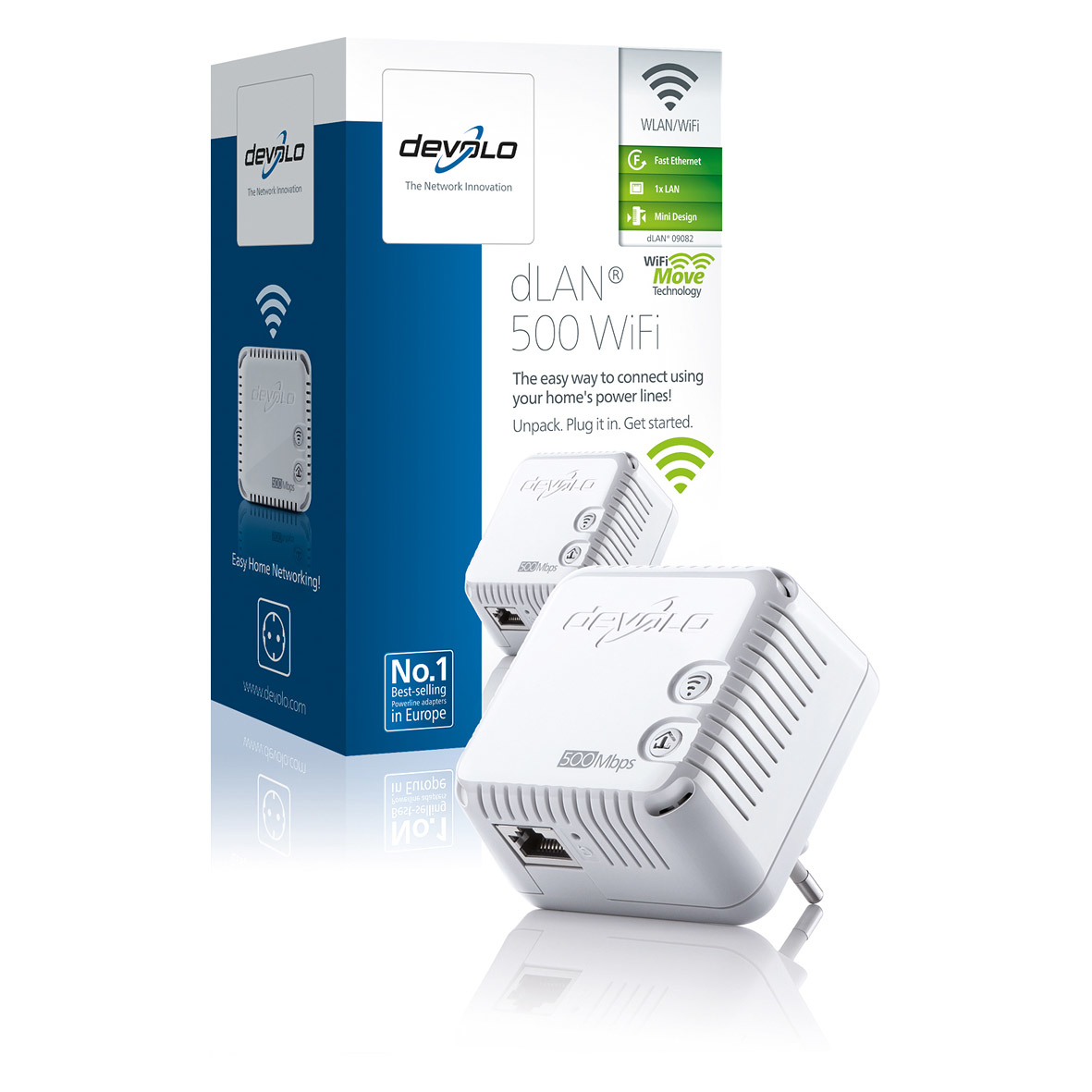 Image of Devolo 500 WiFi Powerline