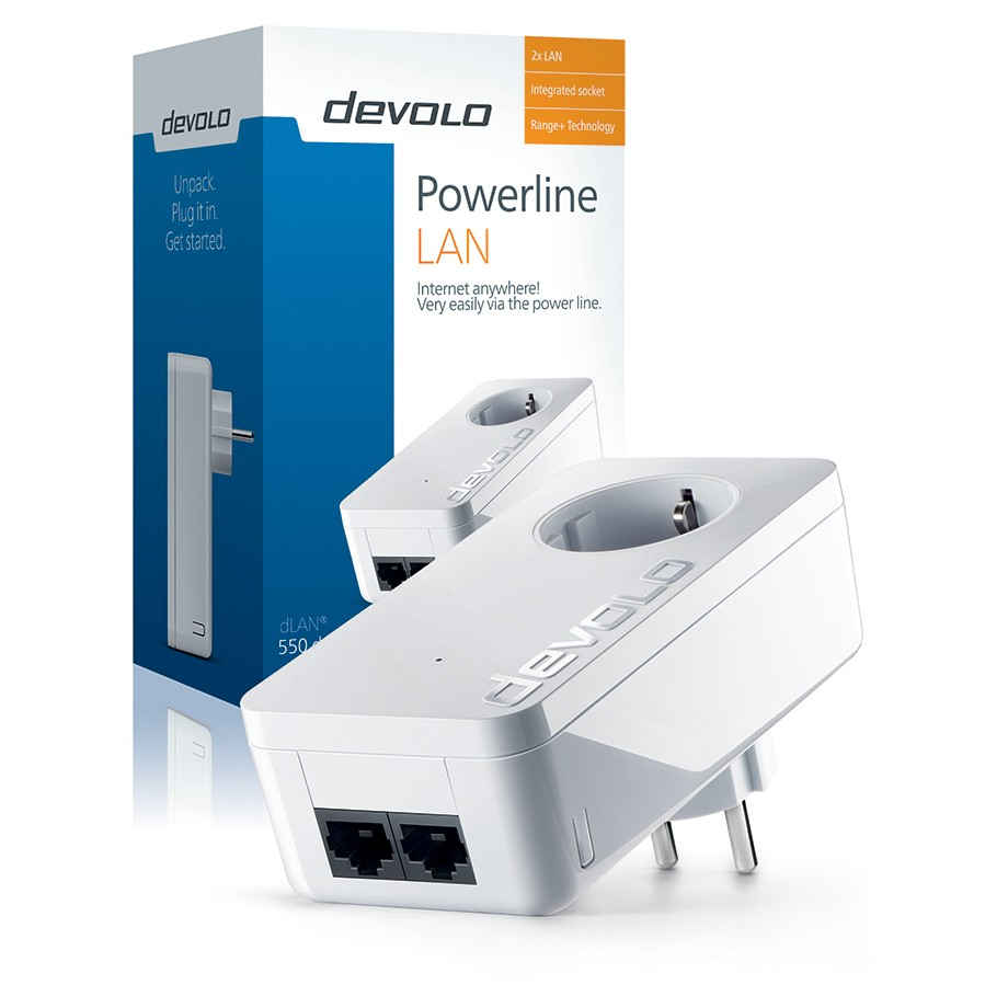 Image of Devolo 550 duo+ Powerline