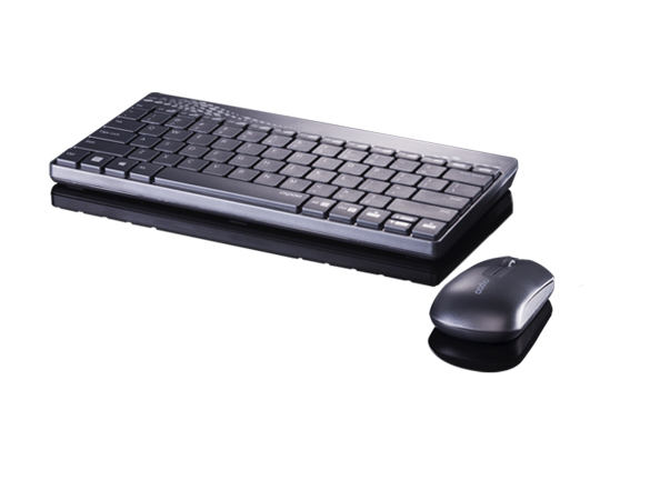 Image of Rapoo 2,4G Keyboard + Mouse BL/GR-N