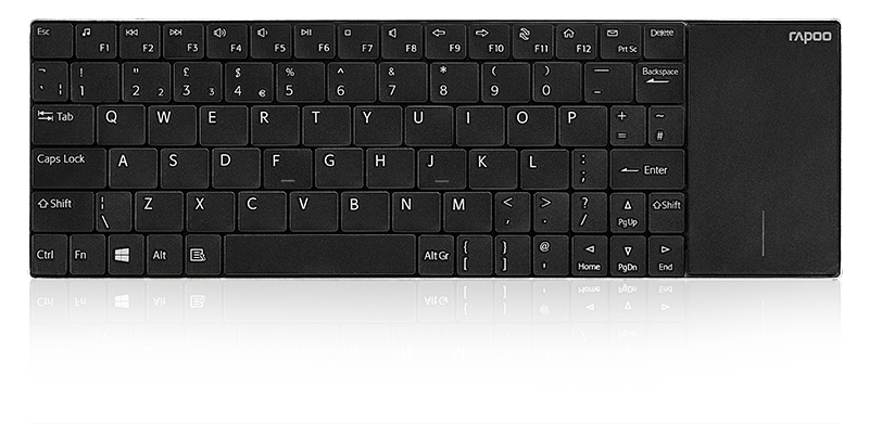 Image of E2710 Wireless Multimedia Touchpad Keyboard