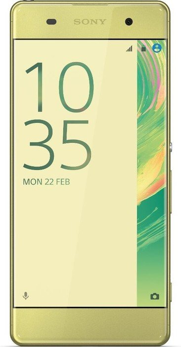 Image of Sony Smartphone Xperia XA F3111 16GB (lime goud)