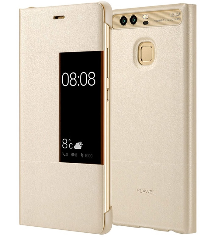 Image of Huawei 51991509 5.2"" Folioblad Goud mobiele telefoon behuizingen