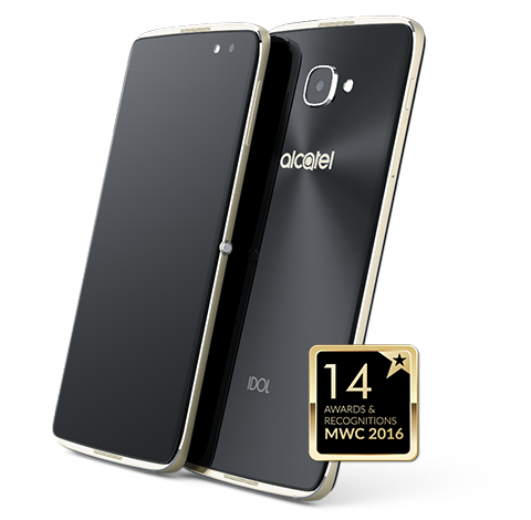 Image of Alcatel IDOL 4 - 16 GB - Dual SIM - Zwart/Goud