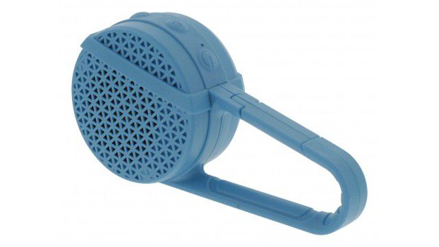 Image of Draagbare Bluetooth©-speaker met clip 3 W blauw - Sweex