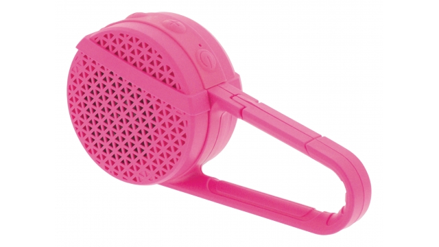 Image of Draagbare Bluetooth©-speaker met clip 3 W roze - Sweex