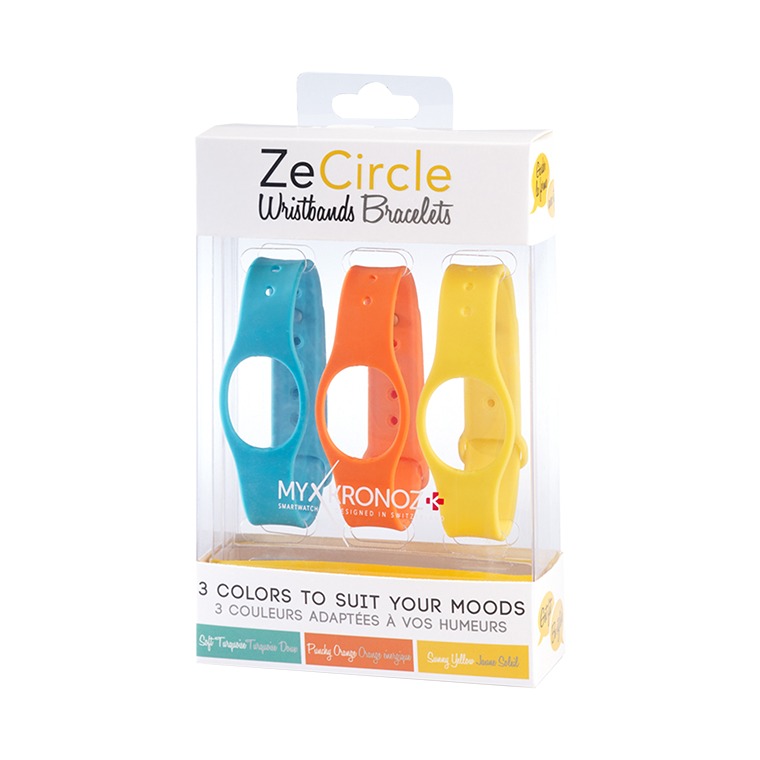 Image of MyKronoz ZeCircle bracelets - 3 pack - colorama