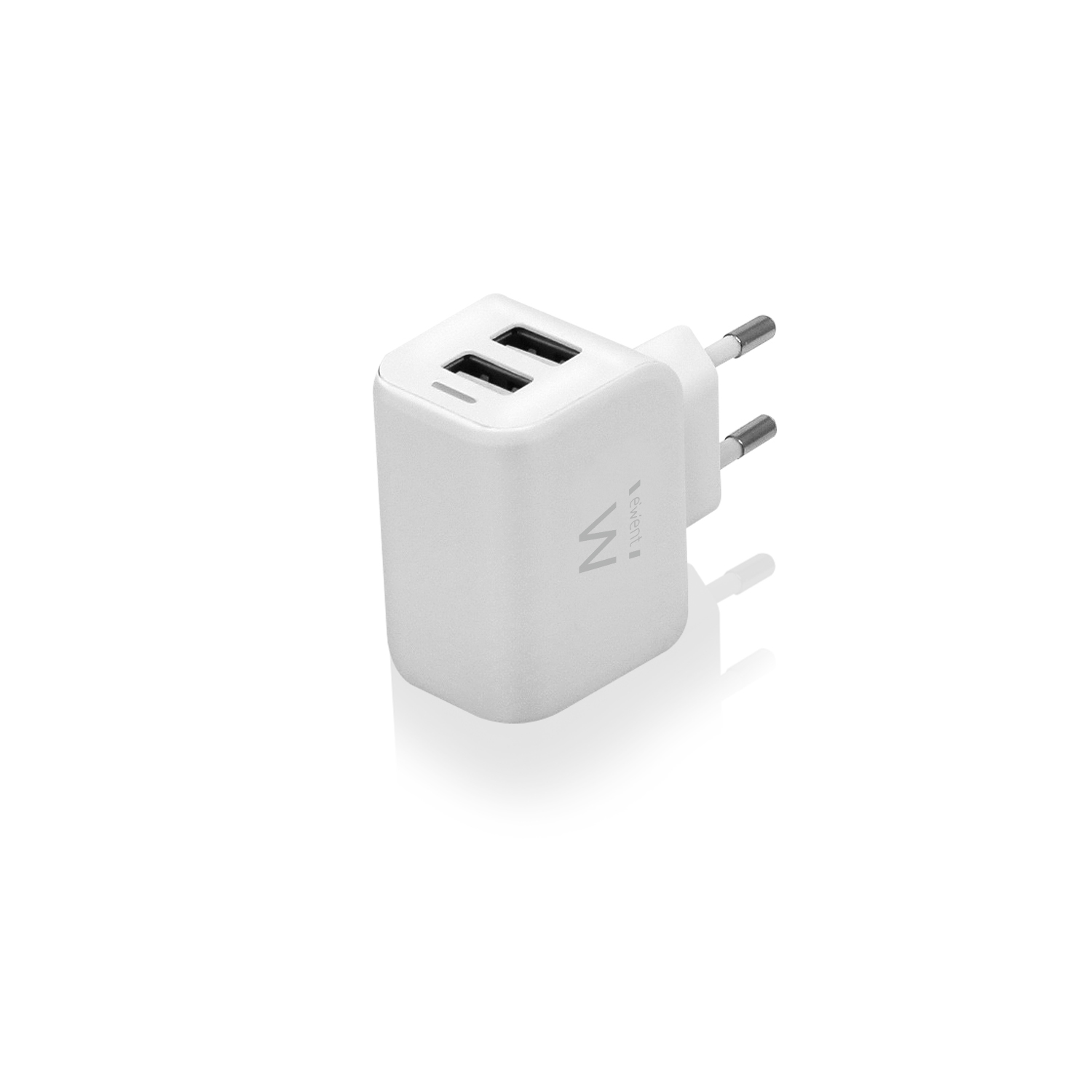 Image of EWENT - 2 PORT USB SMART CHARGER 2.4A - Ewent