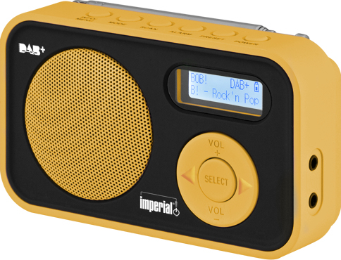 Portable Radio Imperial DABMAN 12 oranje 4024035221182