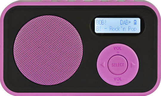 Portable Radio Imperial DABMAN 12 roze 4024035221175