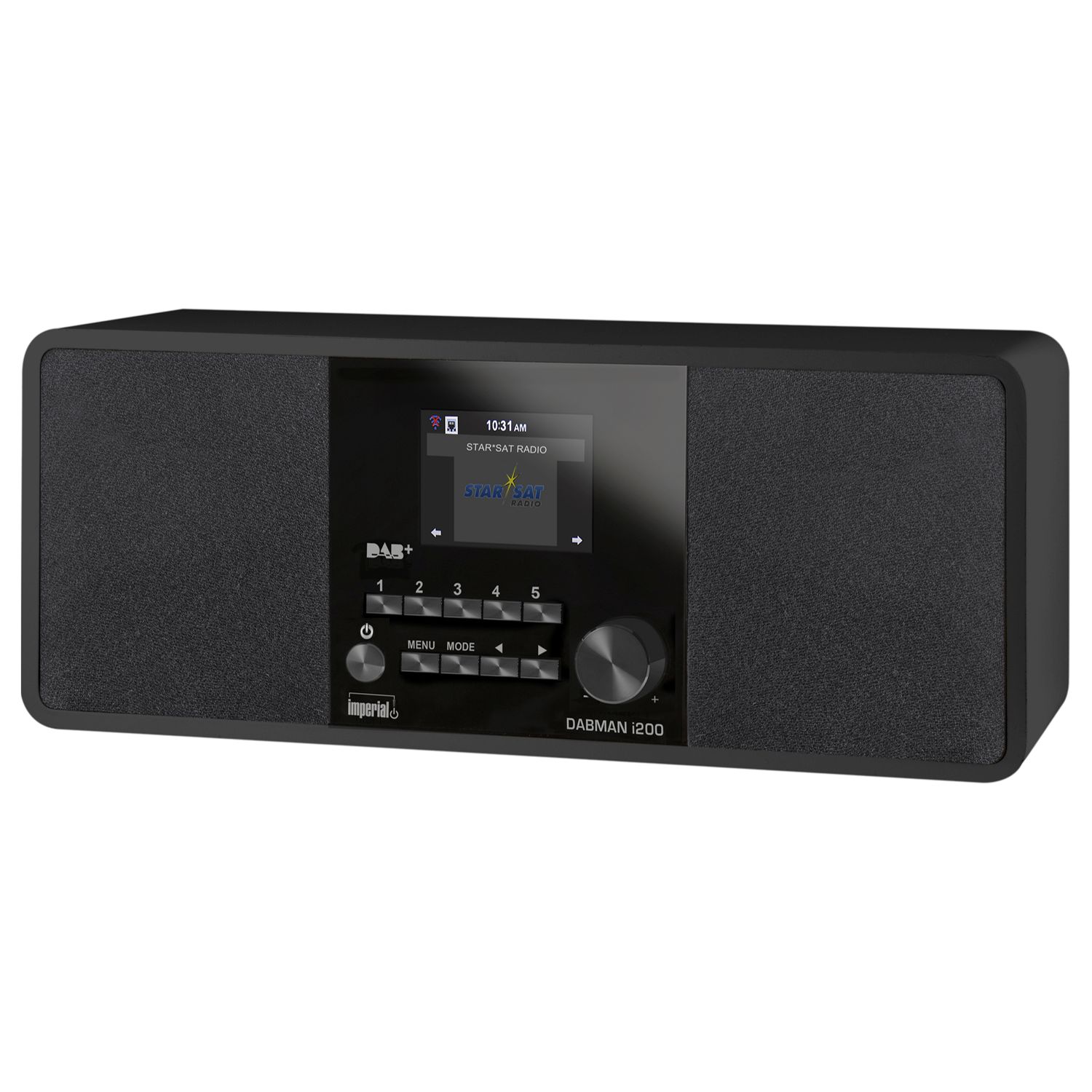 Portable Radio Imperial DABMAN i200 CD zwart 4024035222363