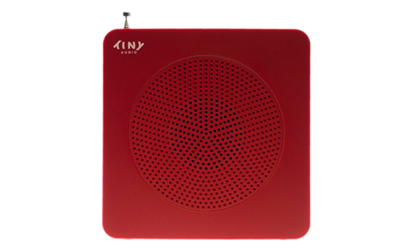 Image of Tiny Audio Travel DAB+ radio rood
