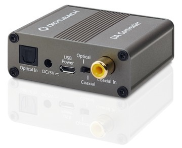 Beeld en Geluid accessoires Oehlbach Digitaal-analoogconverter, coaxiale en optische ingang voor digitaal signaal 4003635060643
